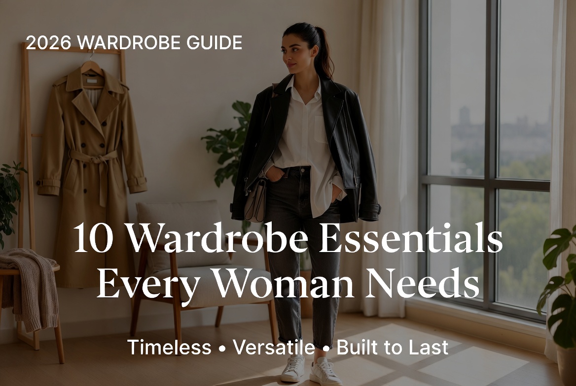 10 Wardrobe Essentials Every Woman Needs in 2026