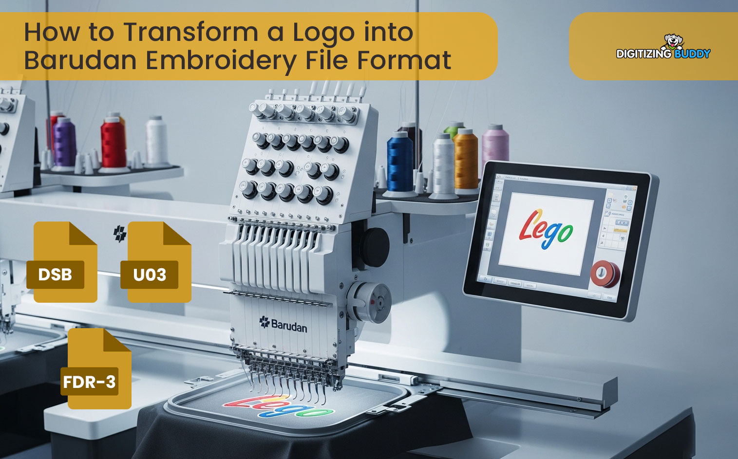 Common File Formats Used in Barudan Embroidery Explained