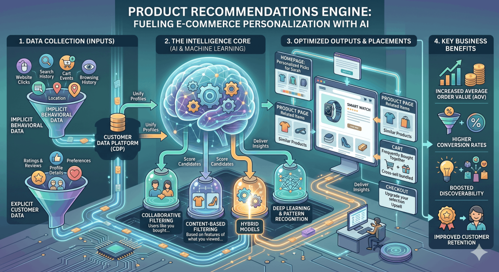 Product Recommendation Engines and Their Role in Reducing Choice Overload