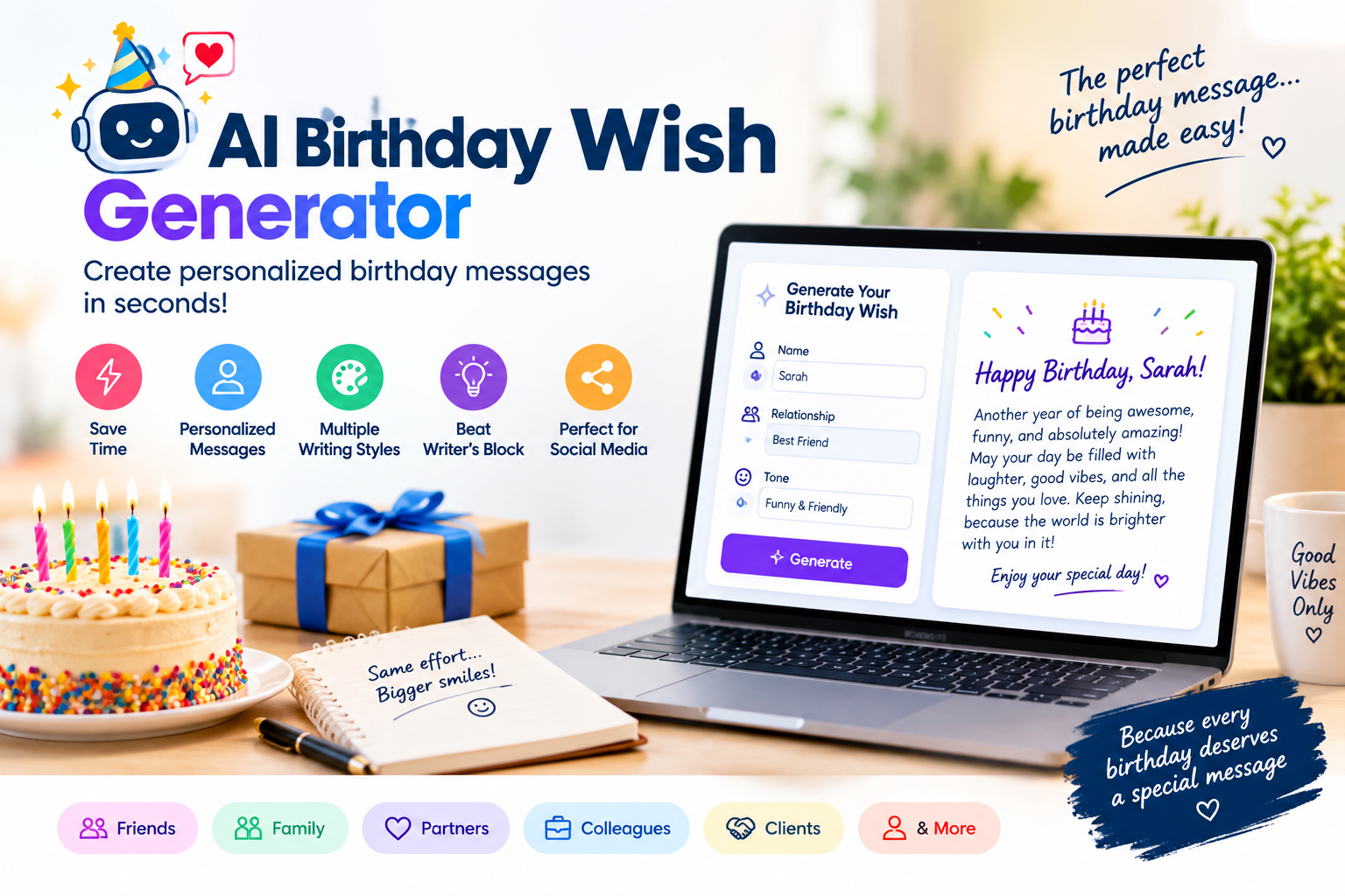AI Birthday Wish Genertor